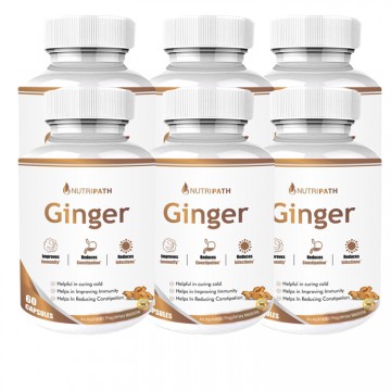 Nutripath Ginger Extract 5%- 6 Bottle 